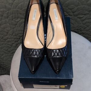 Cole Haan Black Quilted Heels